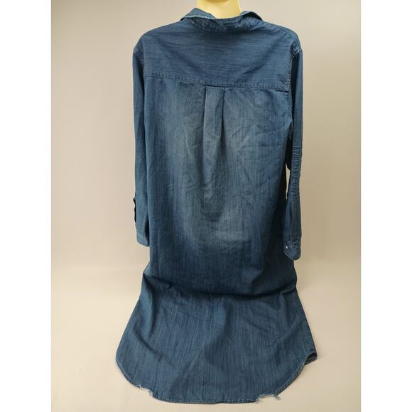 Frank & Eileen Rory Blue Denim Midi Dress - Picture 3 of 6